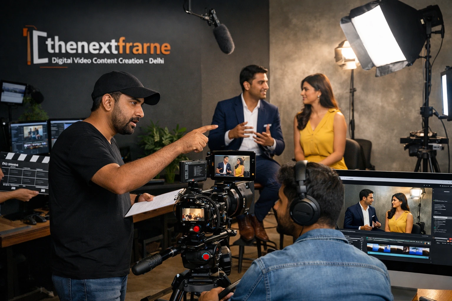 Video production in action at Thenextframe