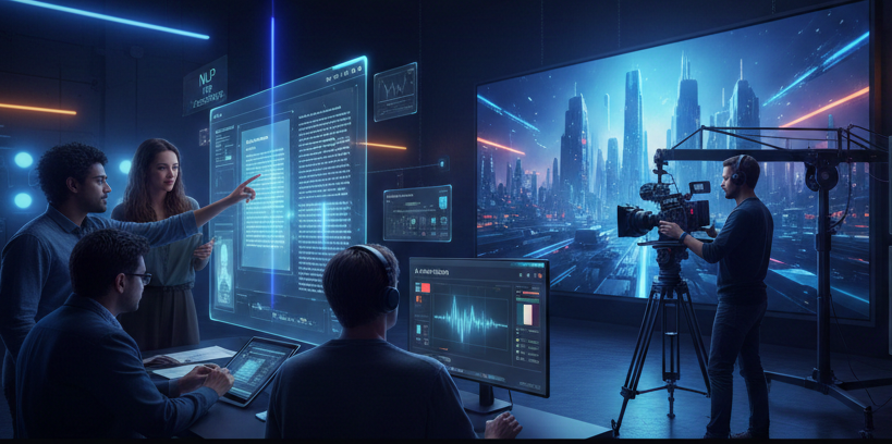 the next frame , tv commercial production ai