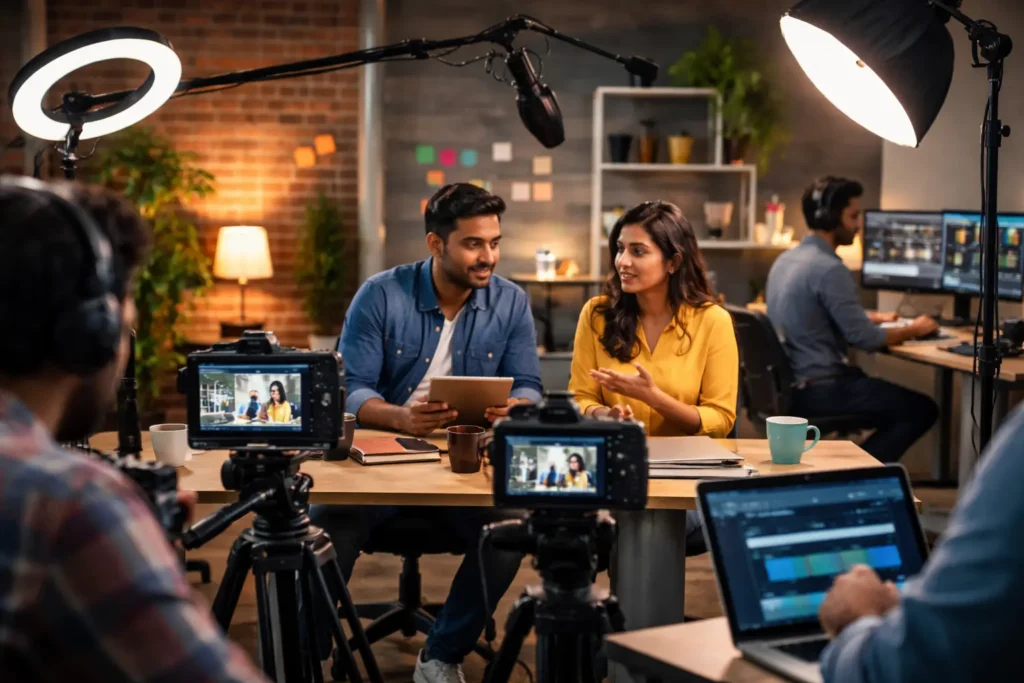 Creative studio production in Bangalore