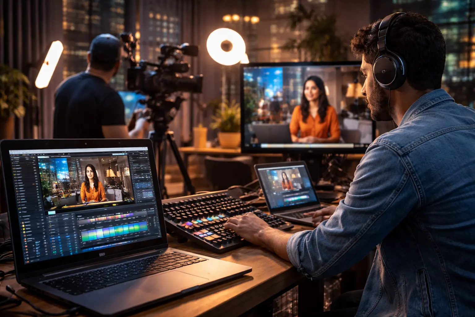 Video production in Mumbai studio